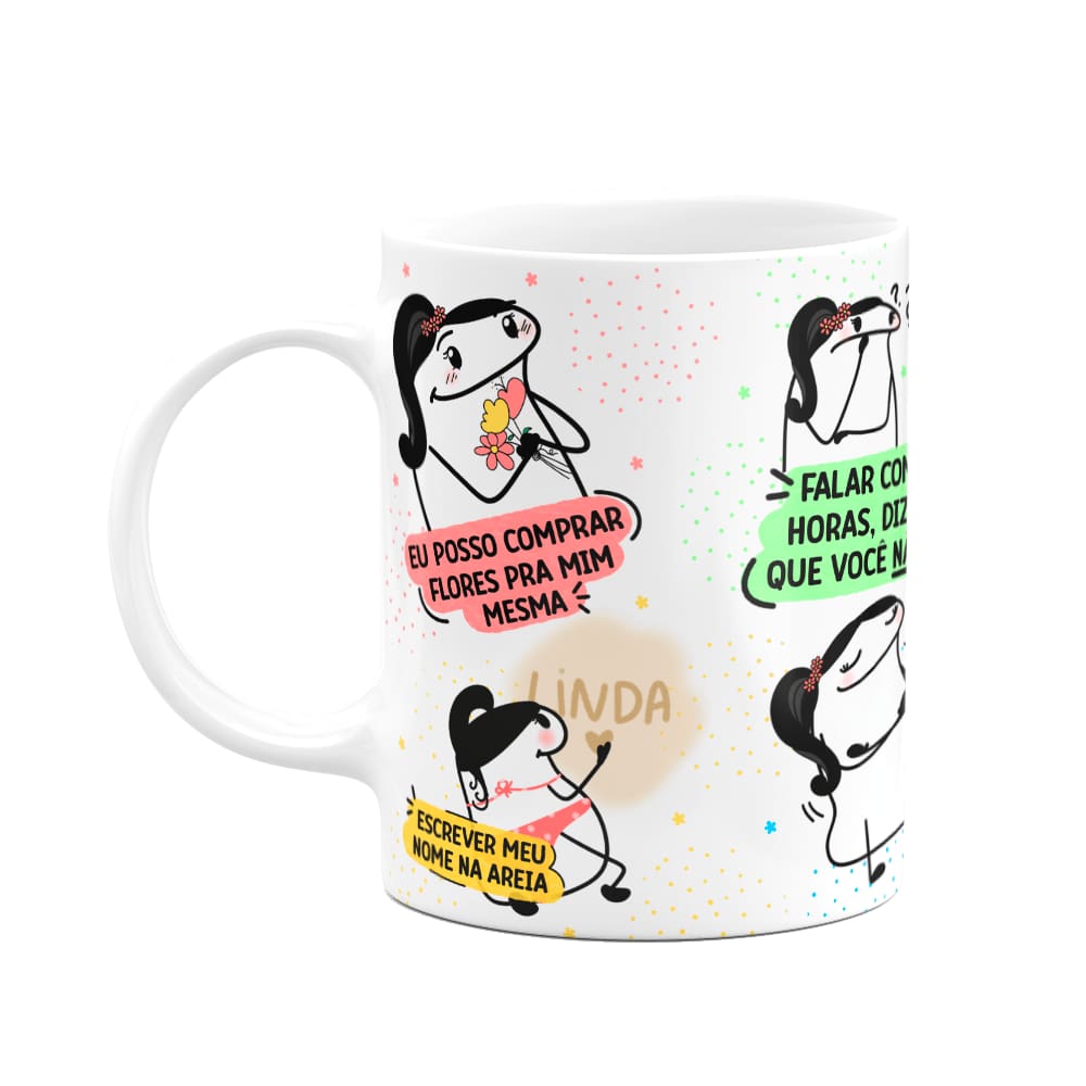 Caneca Flork Girls - Eu posso, você pode!