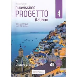 Nuovissimo Progetto Italiano 4 - Quaderno Degli Esercizi Con Tracce Audio
