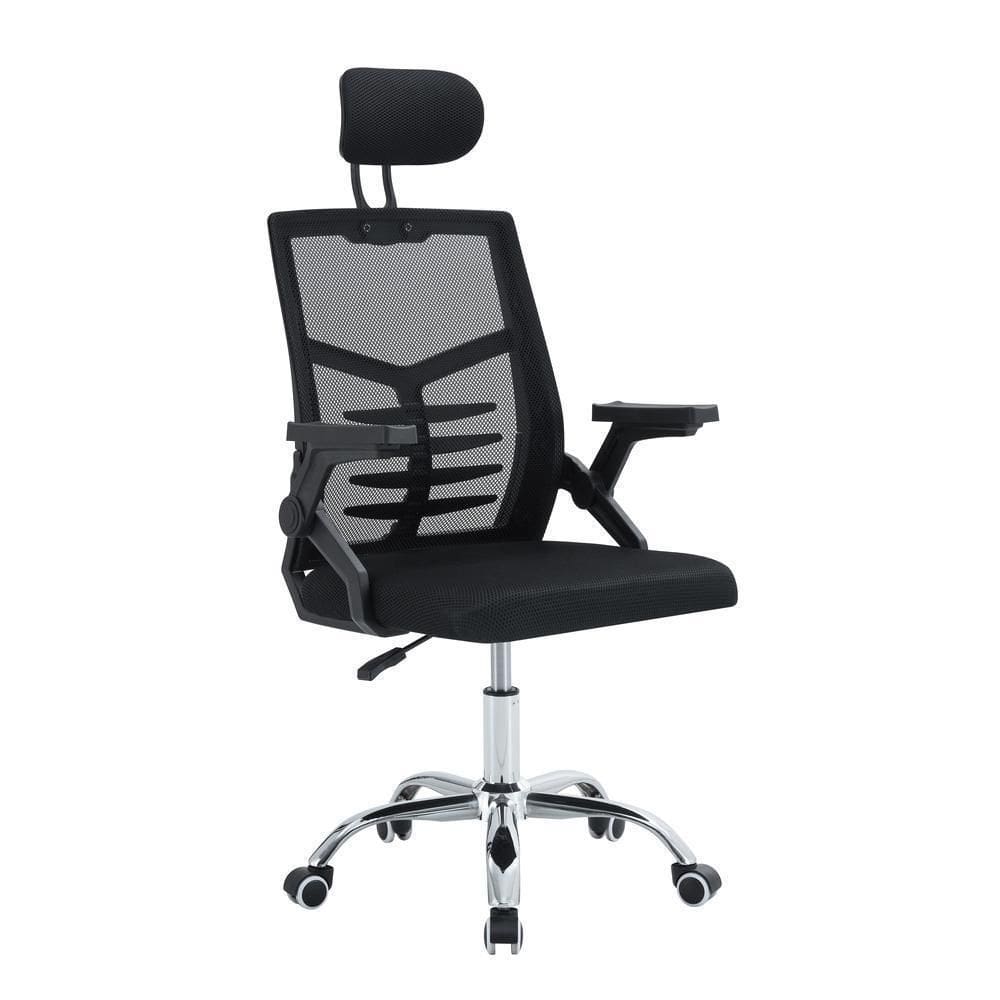 Cadeira De Escritório Malha Com Encosto