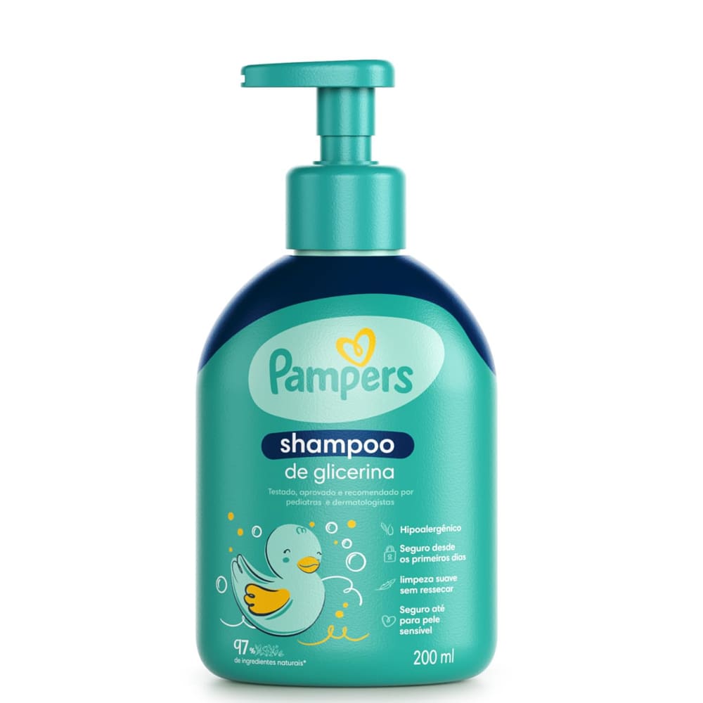 Shampoo de Glicerina Pampers 200ml