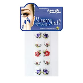 Kit 2.000 Adesivos Para Unhas Strass Nail, 100% Artesanal