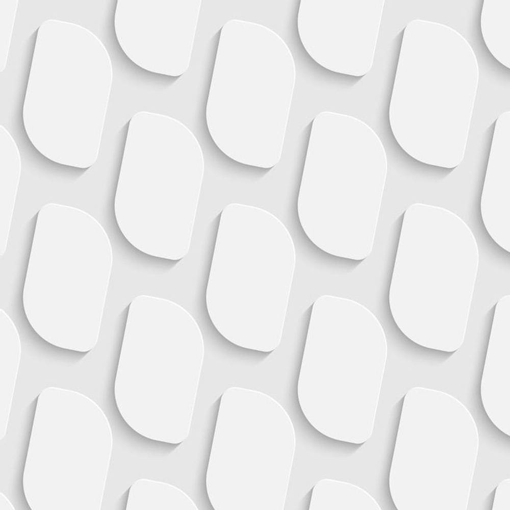 Papel De Parede 3D Retangulo Contorno Adesivo Lavavel Sala