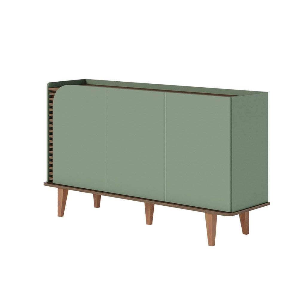 Aparador Buffet Sala de Jantar 3 Portas Ewa 136cm C04 - D`Rossi