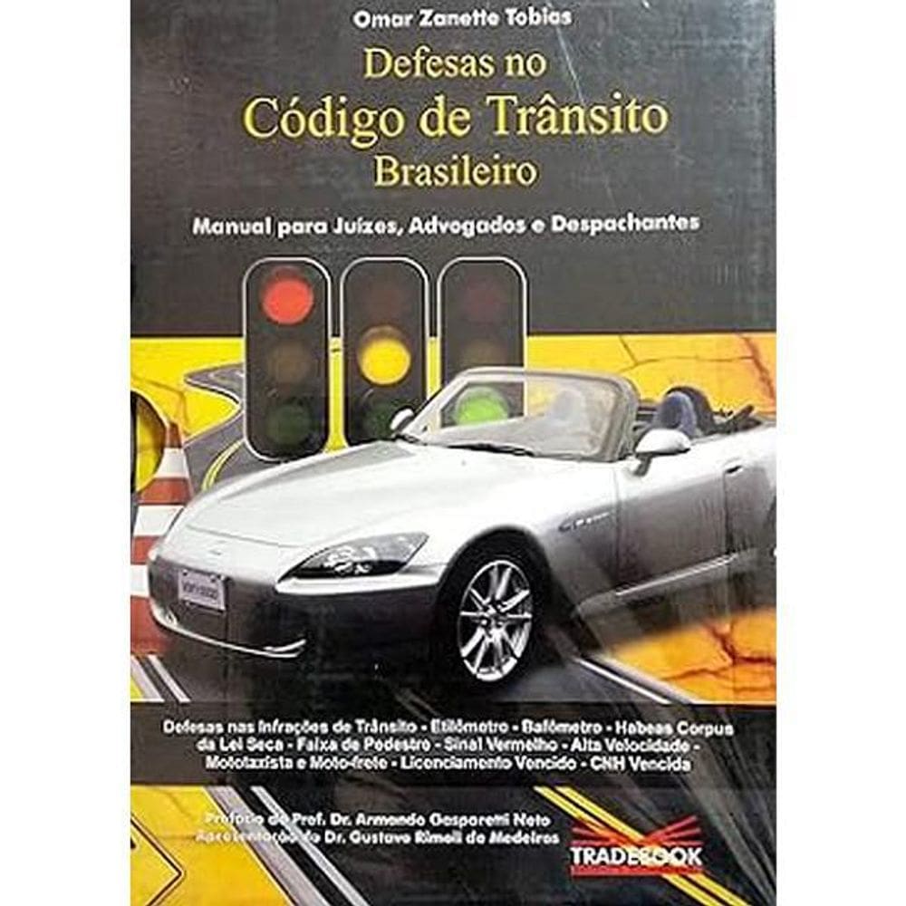 Livro De Defesas No Código De Trânsito Brasileiro