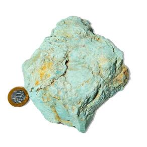 Turquesa Bruta Pedra Natural Para Coleção 1Kg 15cm Tipo B