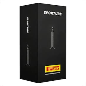 Câmara De Ar 700 X 23 / 30 Presta bico fino 60mm Pirelli Sportube Bicicleta Road Speed estrada