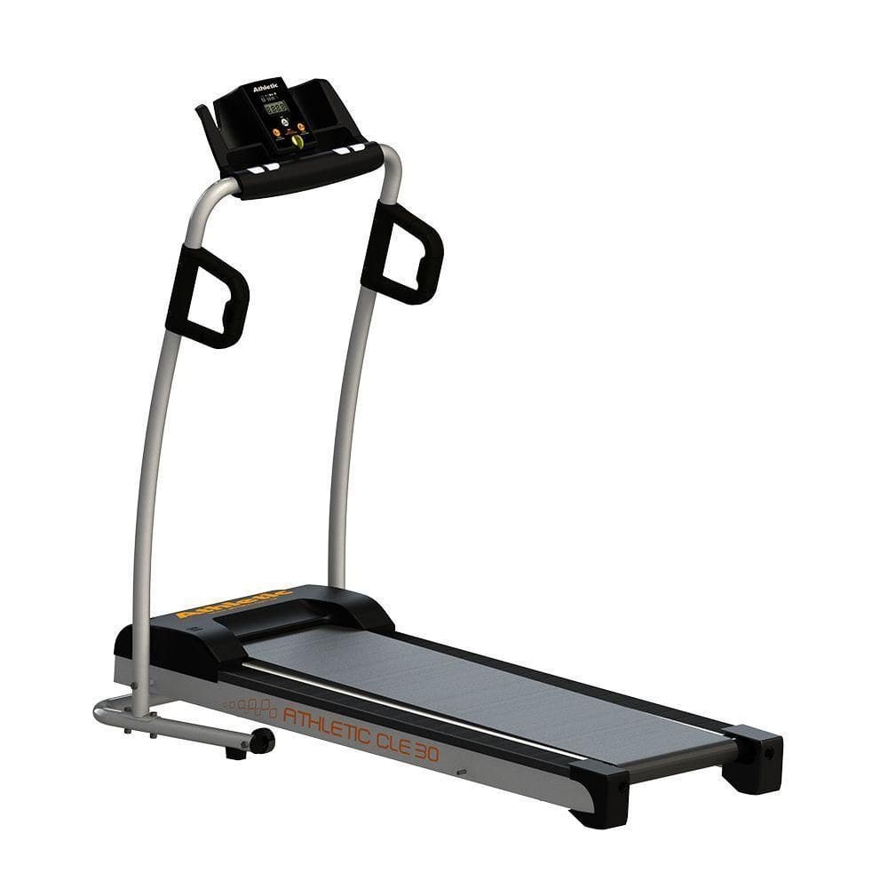 Esteira Elétrica Athletic CLE 30 13km/h 120kg Suportados Dobrável Amortecimento e Monitor Cardíaco - Bivolt