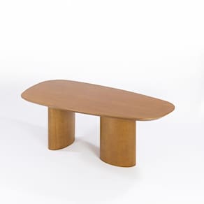 Mesa De Jantar Esmeralda Tampo Madeira Tauari 2x1 2,00x1,00