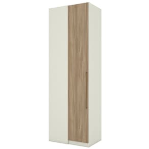 Canto Reto Modulado 1 Porta 241x80 cm Seletto Areia Jequitiba Henn