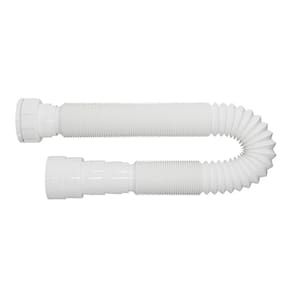 Sifão Click Longo Universal Flexível Instala Fácil Branco