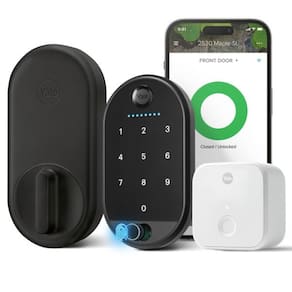 Bloqueio Smart Lock Yale Approach™ com Wi-Fi + teclado sensível ao toque