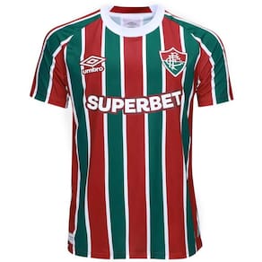 Camisa Fluminense I 25/26 s/n Torcedor Umbro Masculina - Verde e Vermelho