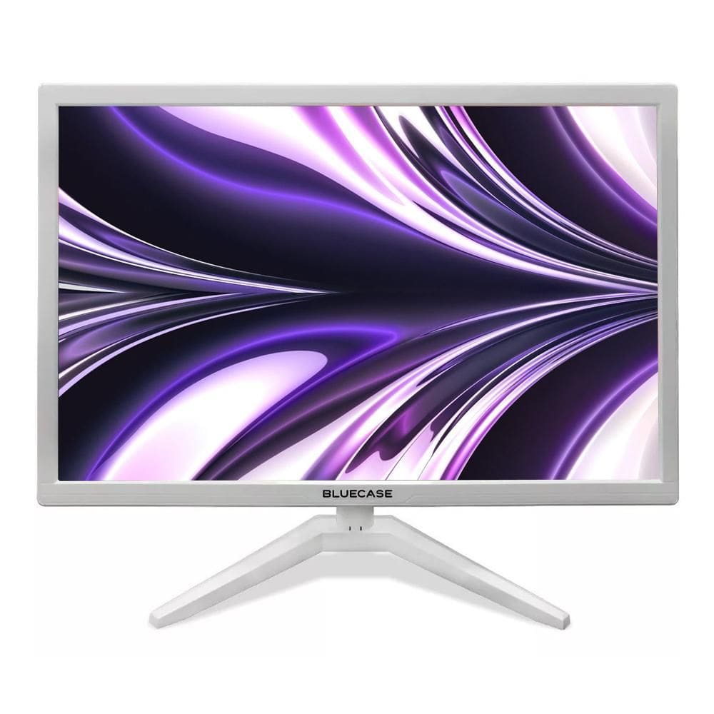 Usado: Monitor Bluecase  BM19D4HVW 19P VGA/HDMI 1920x1080 Branco - VOKE