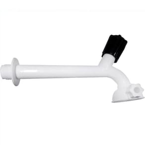 Torneira Plástica Pia 3/4 17Cm Com Chuveirinho