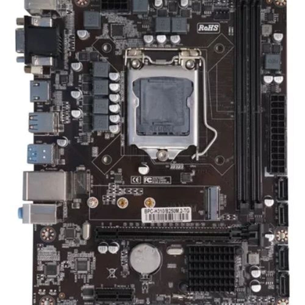 Placa Mae H310 Brazilpc Bpc-h310/b250cm.2-g ( 6ª/7ª/8ª/9ª Gerações)
