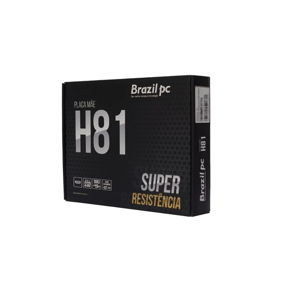 Placa Mãe H81 Brazilpc 1150 H81m.2-tg 10/100/1000 Box
