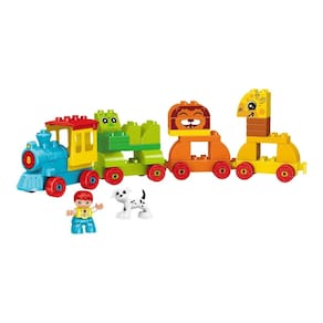 Blocos De Montar Cubic Jr Trem Zoo 50 Pcs Multikids - BR2250
