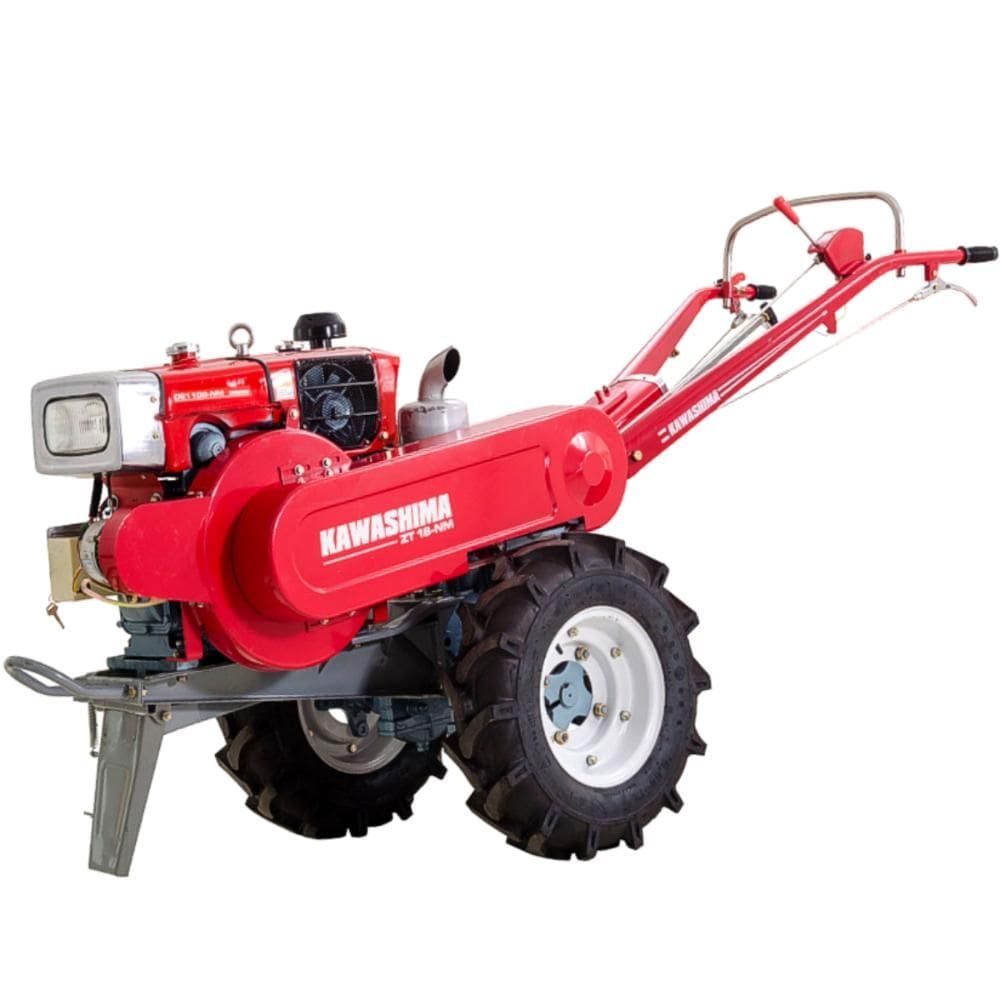 Microtrator à Diesel Kawashima ZT18NM 18HP Partida Elétrica
