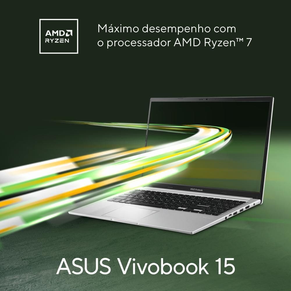 Notebook ASUS Vivobook 15 M1502YA AMD | Casas Bahia