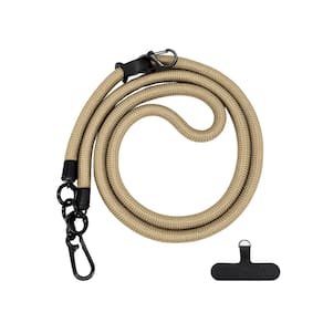 Cordão Universal Nerdcase para Celular, Poliéster, Caramelo