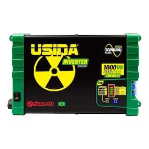 Inversor Conversor De Tensão Veicular 2nd Gen 1000w 12v 220v Usina