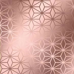 Saco de Presente Metal 30x44 Star Rose Gold c/50 - Cromus