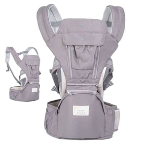Canguru Carregador Criança Bebe Passeio Viagem Sentado Deitado Bolso Alça Ajustavel Ergonomico Resistente Confortavel Seguro