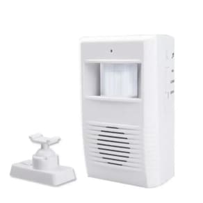 Sensor Detector De Presensa Campainha Sem Fio Musical Longo Alcance Casa Loja