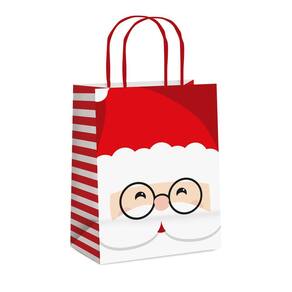 Sacola de Papel Bom Velhinho G 32x26,5x13 c/10 - Cromus