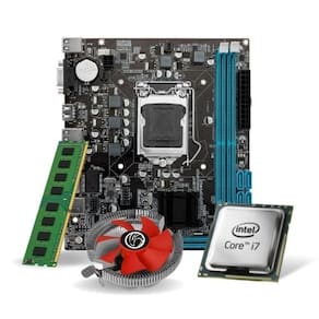 Kit Pl Mãe H110 + Proc. I7 6700 + Mem. 8gb Ddr4 + Cooler