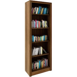 Estante Armário Alta Livreiro Multiuso Office 5 Prateleiras