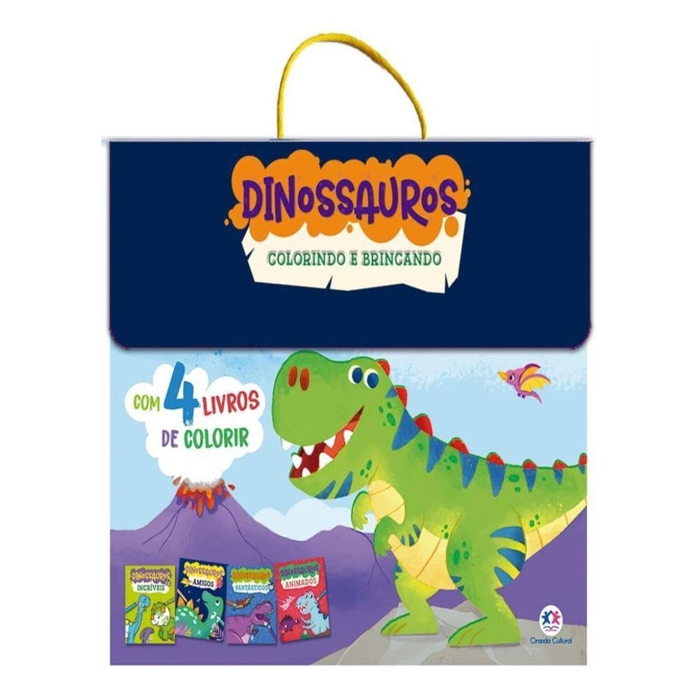 Dinossauros - Colorindo e Brincando