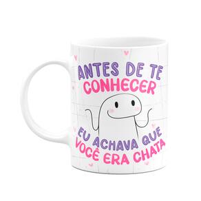 Caneca Flork Amigas - Antes eu te achava chata