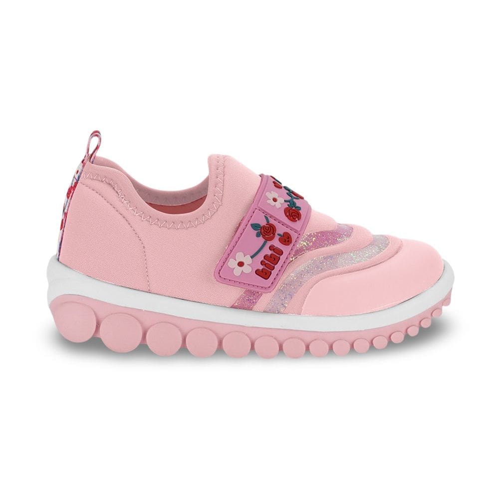 Tênis Infantil Menina Bibi Roller 2.0 Rosa Sugar