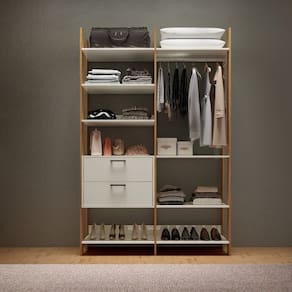 Módulo para Closet Cabideiro 220cm Tw403 Freijó/Off White