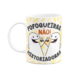 Caneca Flork Amigas - Fofoqueiras não, historiadora