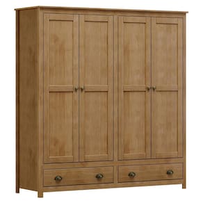 Guarda Roupa Solteiro Topázio 4 Portas e 2 Gavetas - Finestra Móveis