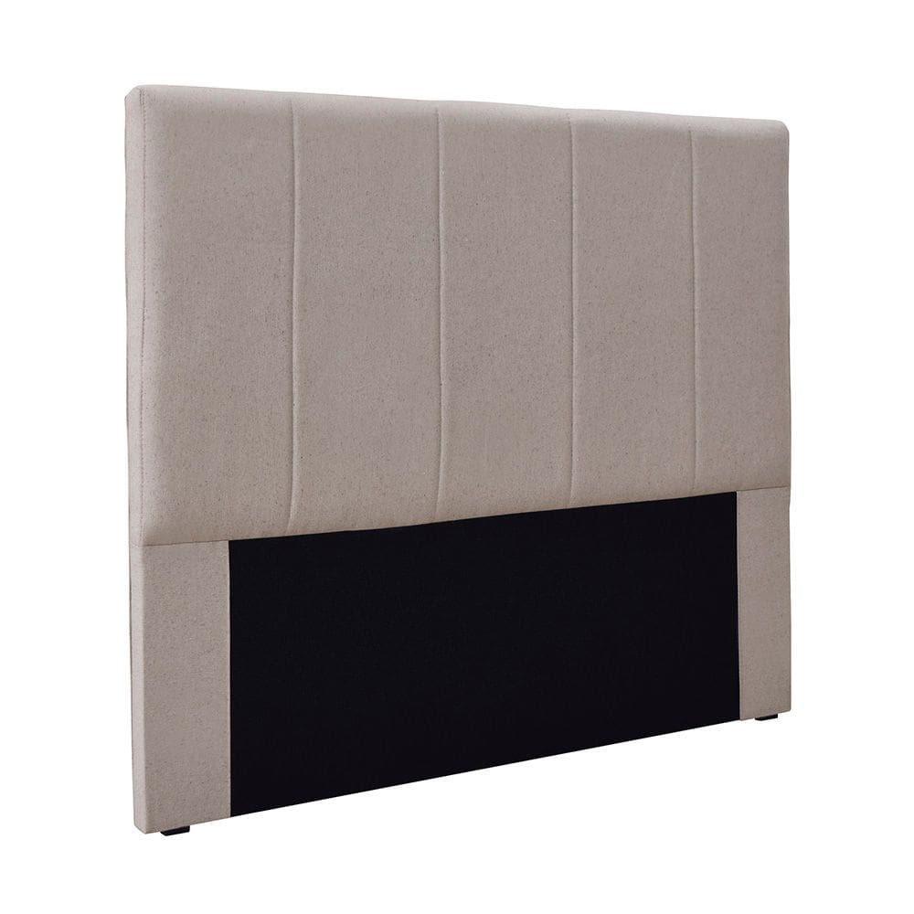 Cabeceira Cama Box Solteiro 90cm Anya Linho Rústico - Loja Sheep