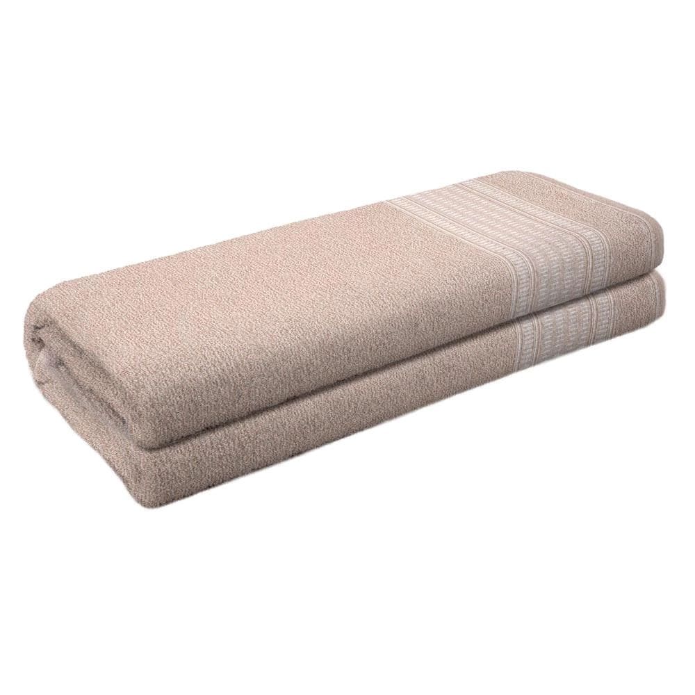 Toalha de Banho Atlântica Nara 100% Algodão 130x70cm Pedra