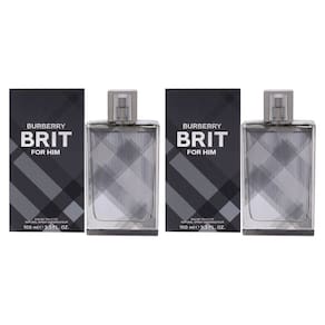 Perfume Brit Masculino EDT 100ml Spray, pacote com 2
