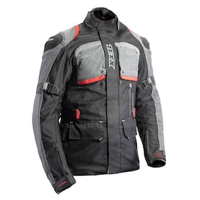 Jaqueta Texx Armor Airbag V2 Pret Cinz Verm Masc S