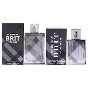 Kit de perfume Brit para homens, Eau de Toilette, 30 ml, 2 unidades