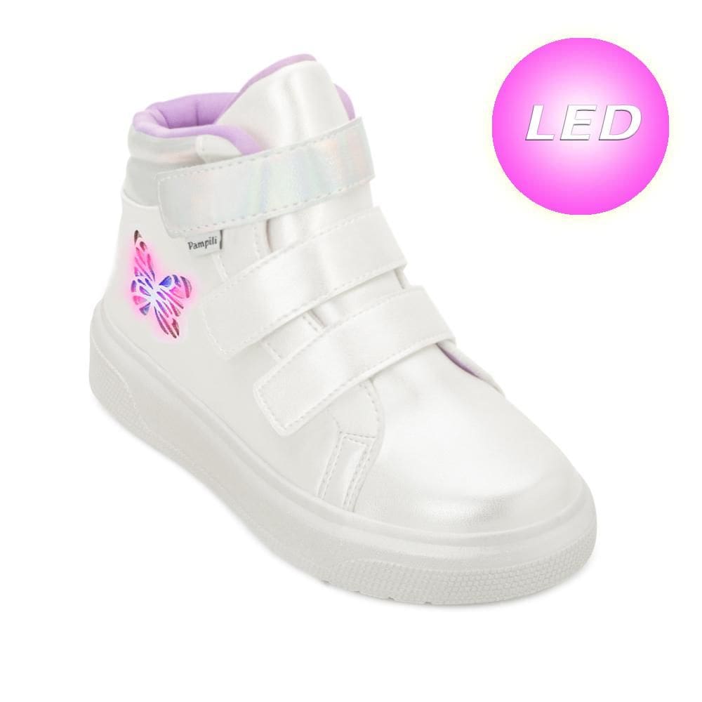 Tênis Led Cano Médio Infantil Pampili PP25-73605