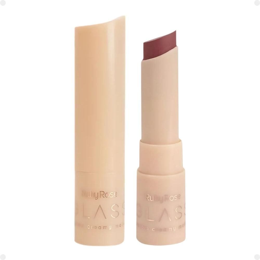 Batom Creamy Matte Ruby Rose Glass GL01 Hb-F567-1 3g