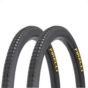 Par De Pneu 26 x 1.1 / 2x2 Primor Barra Forte Bike Bicicleta Pirrelli Montadinha Motorizada