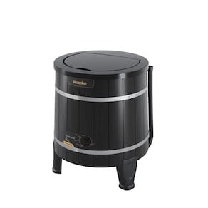 Máquina de Lavar Roupa Lavadora 220 V 50 60 Hz 5 Kg Tanquinho Lavanderia Compacta Escuro Wanke Preto