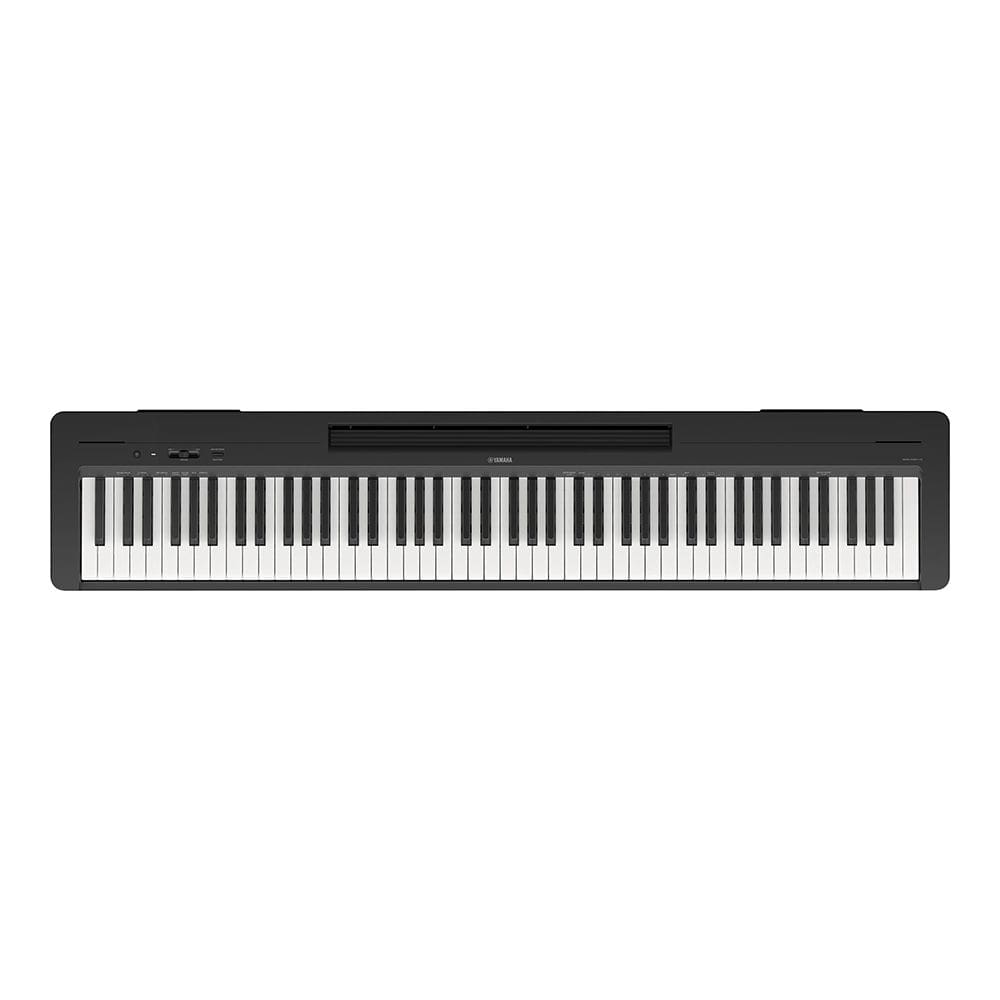 Piano Digital P 145B Preto 88 Teclas Sensitivas Com Fonte e Pedal Yamaha