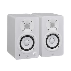 Par de Monitores de Referência Ativo de 2 Vias HS 3WH Branco Yamaha