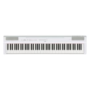 Piano Digital P 125A WH Branco 88 Teclas Sensitivas com Fonte e Pedal Yamaha