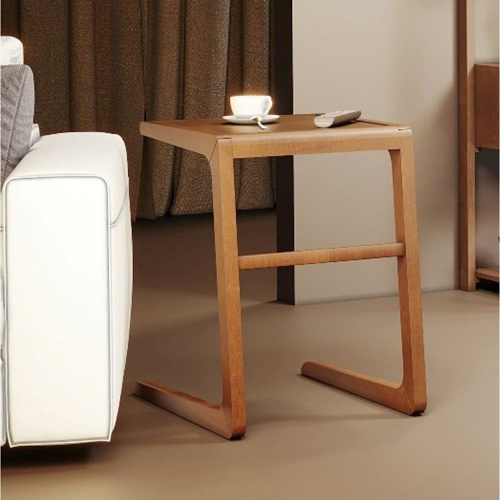 Mesa Lateral Decorativa Madeira Maciça - Opala - Móveis Montanhês